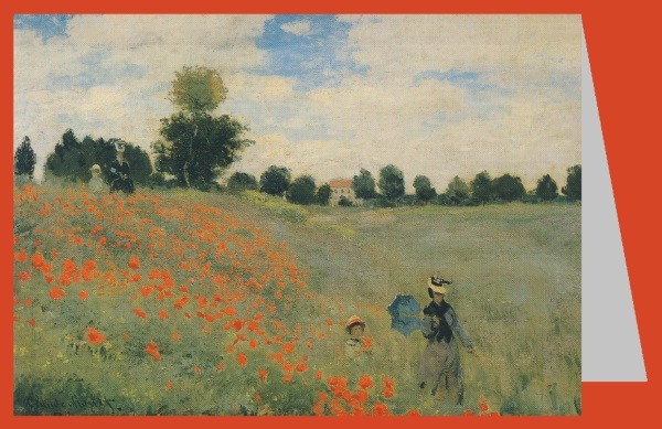 Claude Monet. Les Coquelicots, Mohnblumen, 1873