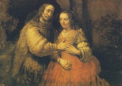 Rembrandt. Die Judenbraut, um 1663. KK