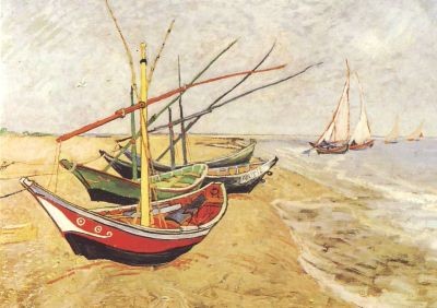 Die Boote v. Stes. Maries, Gogh