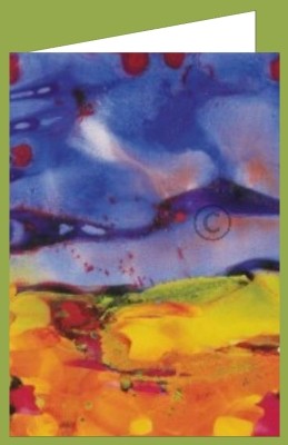 Gerhard Richter. Wasserfarben auf Papier. DK