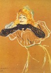 Henri de Toulouse-Lautrec. Yvette Guilbert singt, 1894. KK