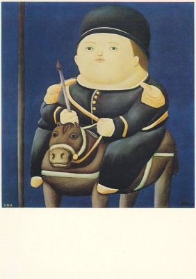 Fernando Botero. St. Georg. KK