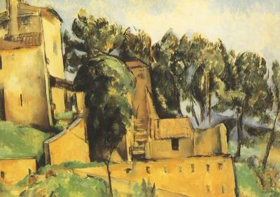 Paul Cézanne. La Maison de Bellevue
