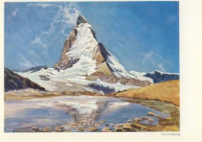 Hanns Herzing. Das Matterhorn