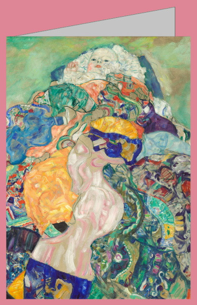 Gustav Klimt. Baby, Wiege (Cradle)