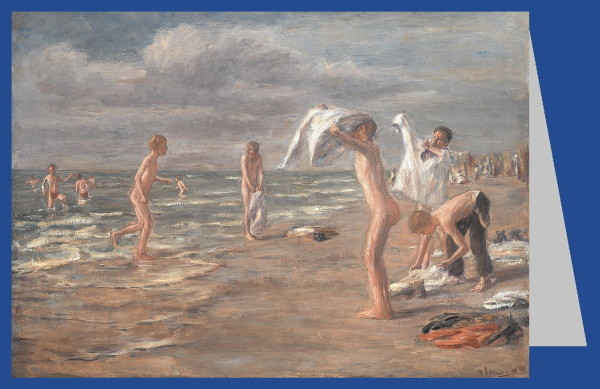 Max Liebermann. Badende Jungen, 1898