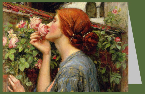 John William Waterhouse. Die Seele der Rose, 1908 (Detail)