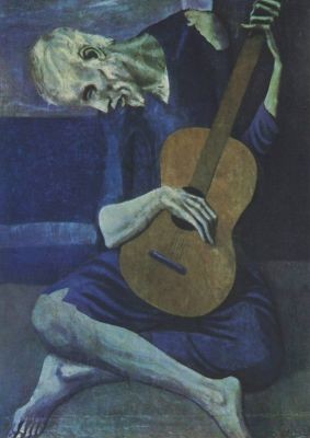 Der alte Guitarrist, Picasso