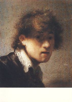 Rembrandt. Jugendtliches Selbstbildnis