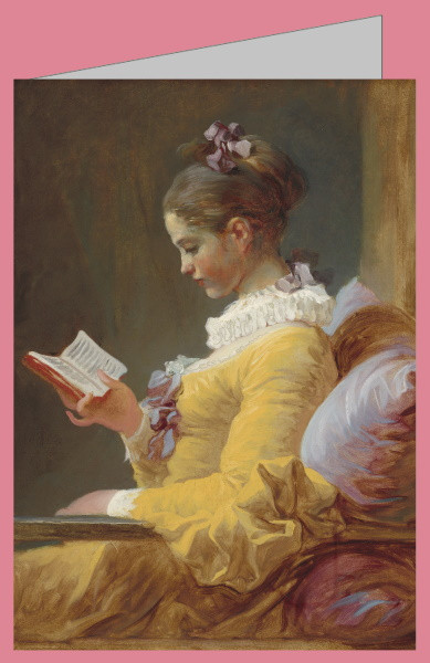 Jean-Honoré Fragonard. Lesendes Mädchen, ca. 1775. DK