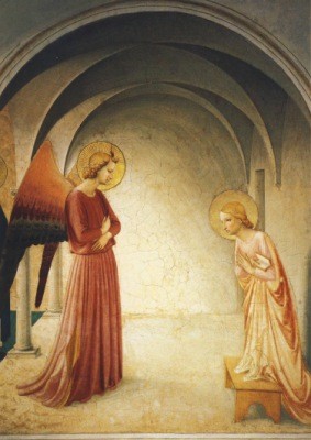 Angelico. Verkündung an Maria, um 1437/45. KK