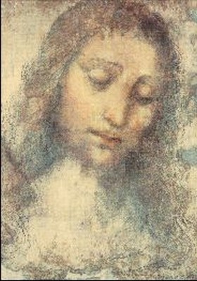 Leonardo da Vinci. Redentore. Kunstdruck"E"