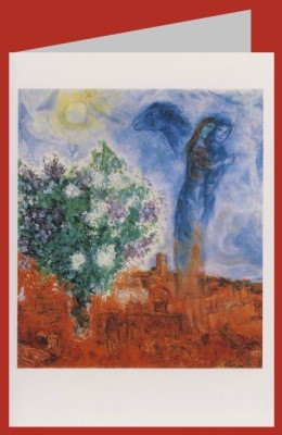 Marc Chagall. Liebhaber über St. Paul, 1970/71. DK