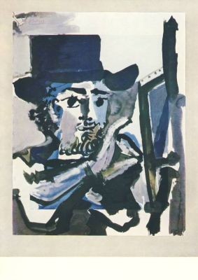 Pablo Picasso. Der Maler bei der Arbeit, 1964
