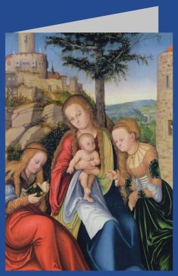 Lucas Cranach d.Ä. Madonna und Kind + Heiligen Katharina