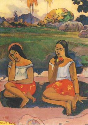 Paul Gauguin. Die wunderbare Quelle, 1894