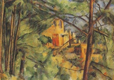 Cézanne, P. Chateau Noir, Das schwarze Schloß, um 1894/95