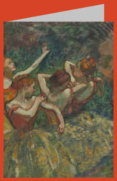 Edgar Degas. Vier Tänzerin, 1899