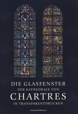 Chartres: Mappe Glasfenster