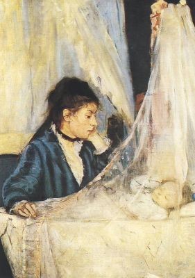 Die Wiege 1873, Morisot