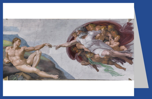 Michelangelo. Die Erschaffung Adams, 1511/12
