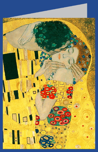 Gustav Klimt. Der Kuss, 1907 - 1908