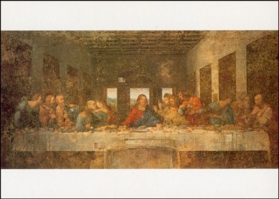 Leonardo da Vinci. Das Abendmahl, 1495/97. KD "N"