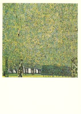 Gustav Klimt. Im Park, ca. 1910. KK