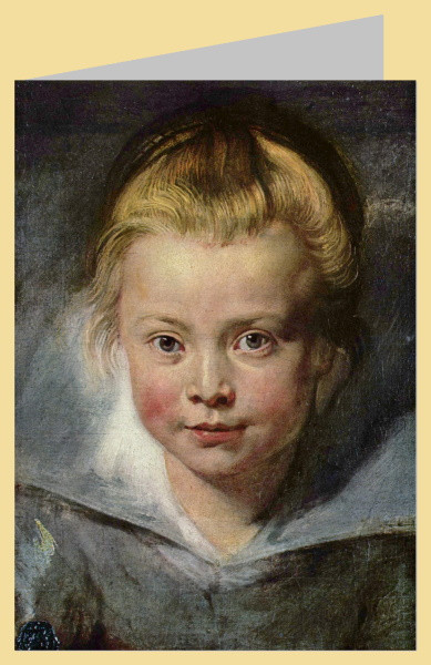 Peter-Paul Rubens. Clara Serena Rubens, 1616. DK