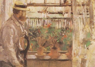 Berthe Morisot. Interieur von der Insel Wight