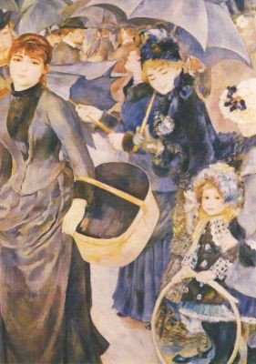 Piere-Auguste Renoir. Die Regenschirme, um 1884