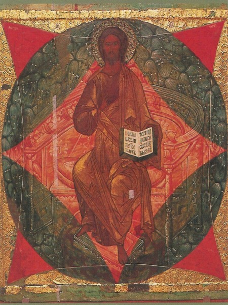 Christus Pantorkrator. Aus einer Ikonostase-Reihe. KK