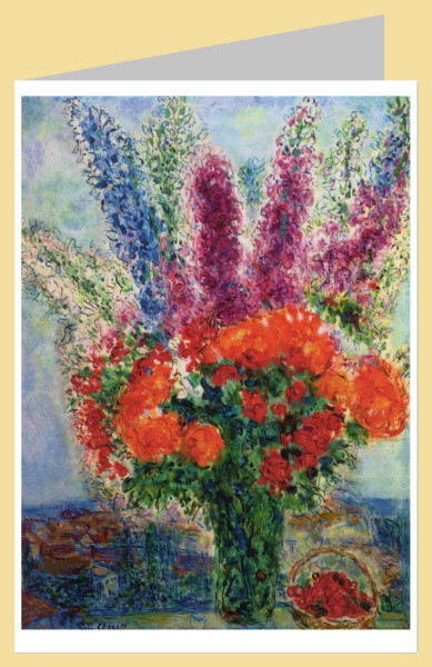 Marc Chagall. Blumenstrauss mit Ranunkeln