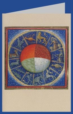 Die vier Elemente mit den zwölf Tierkreiszeichen, 1445-50