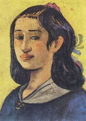 Paul Gauguin. Bildnis der Mutter des Künstlers, 1893. KK
