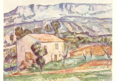 Cézanne, P. Das Haus am Berg. KK