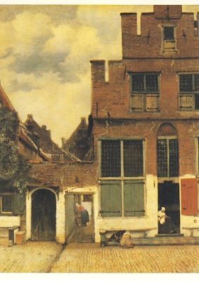 Jan Vermeer van Delft. Kleine Straße