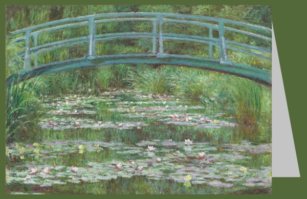 Claude Monet. Die japanische Fußgängerbrücke, 1899