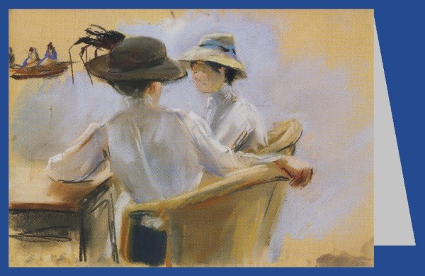 Max Liebermann. Zwei Damen am Wasser, 1909