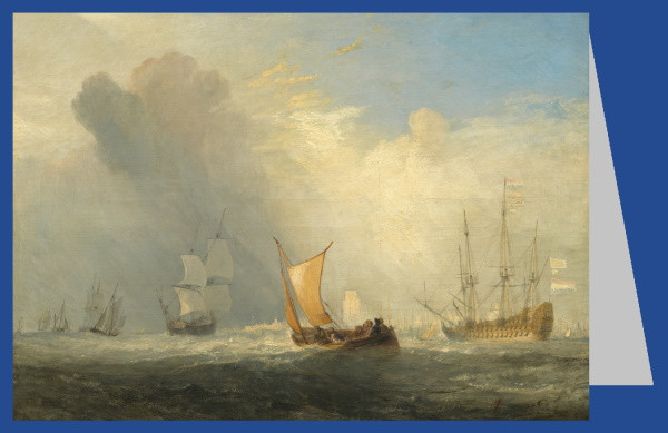 Joseph Mallord William Turner. Rotterdam Fähre, 1833