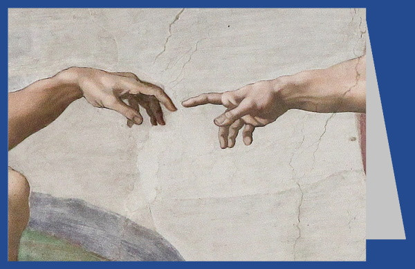 Michelangelo. Die Erschaffung Adams, 1511/12