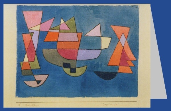 Paul Klee. Segelschiffe, 1927