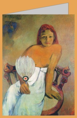 Paul Gauguin. Mädchen mit Fächer, 1902