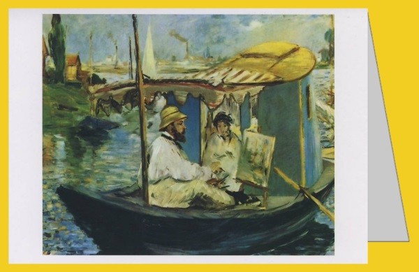 Edouard Manet. Die Barke, 1874