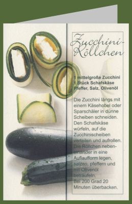 Breyer. Zucchini-Röllchen. DK