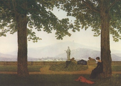 Caspar David Friedrich. Gartenterasse, 1811/12